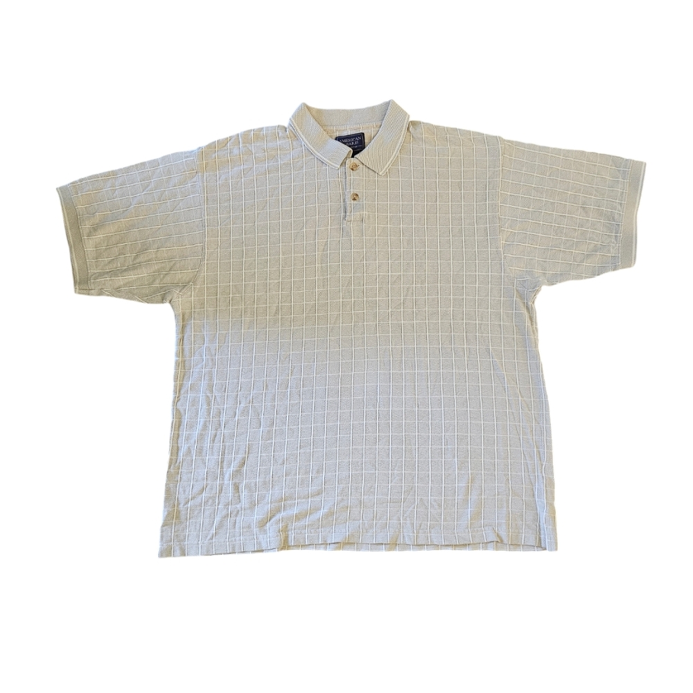Polo Shirt for Men Size:Large 100% Cotton